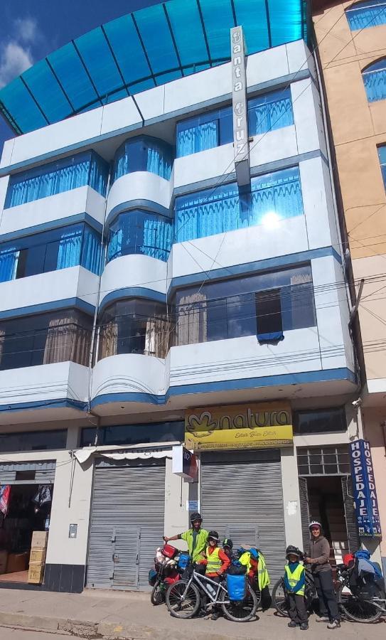 Hospedaje Santa Cruz II Sicuani ภายนอก รูปภาพ
